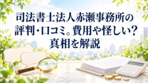 司法書士法人赤瀬事務所の評判・口コミ。費用や怪しい？真相を解説
