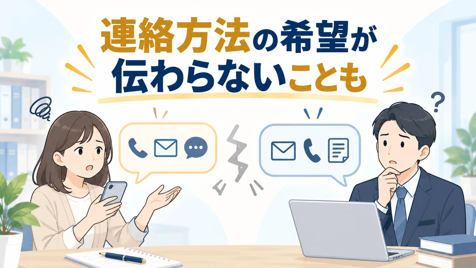 要望や質問への受け答えが噛み合わないと感じることがある