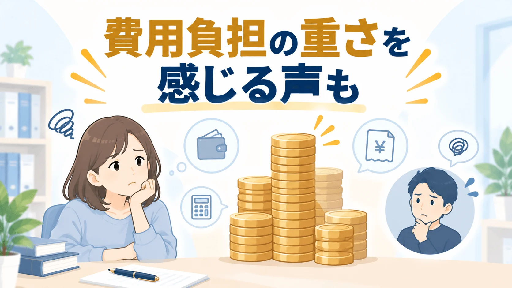 個人再生・自己破産は費用負担が重いと感じる声がある