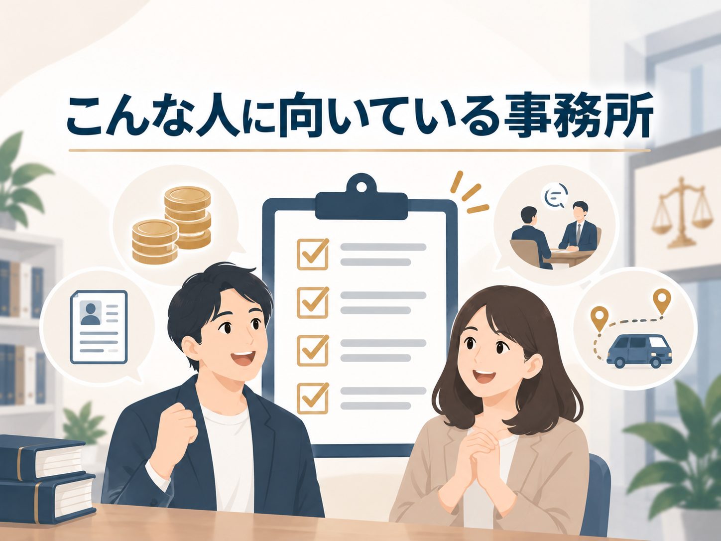 アース法律事務所をおすすめする人