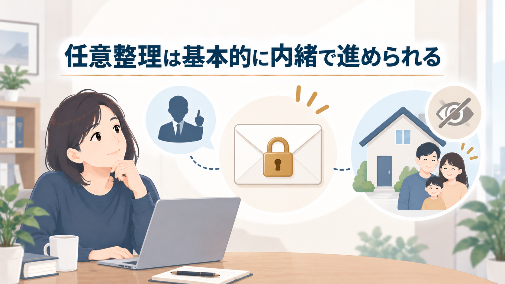 家族に内緒で相談できますか？