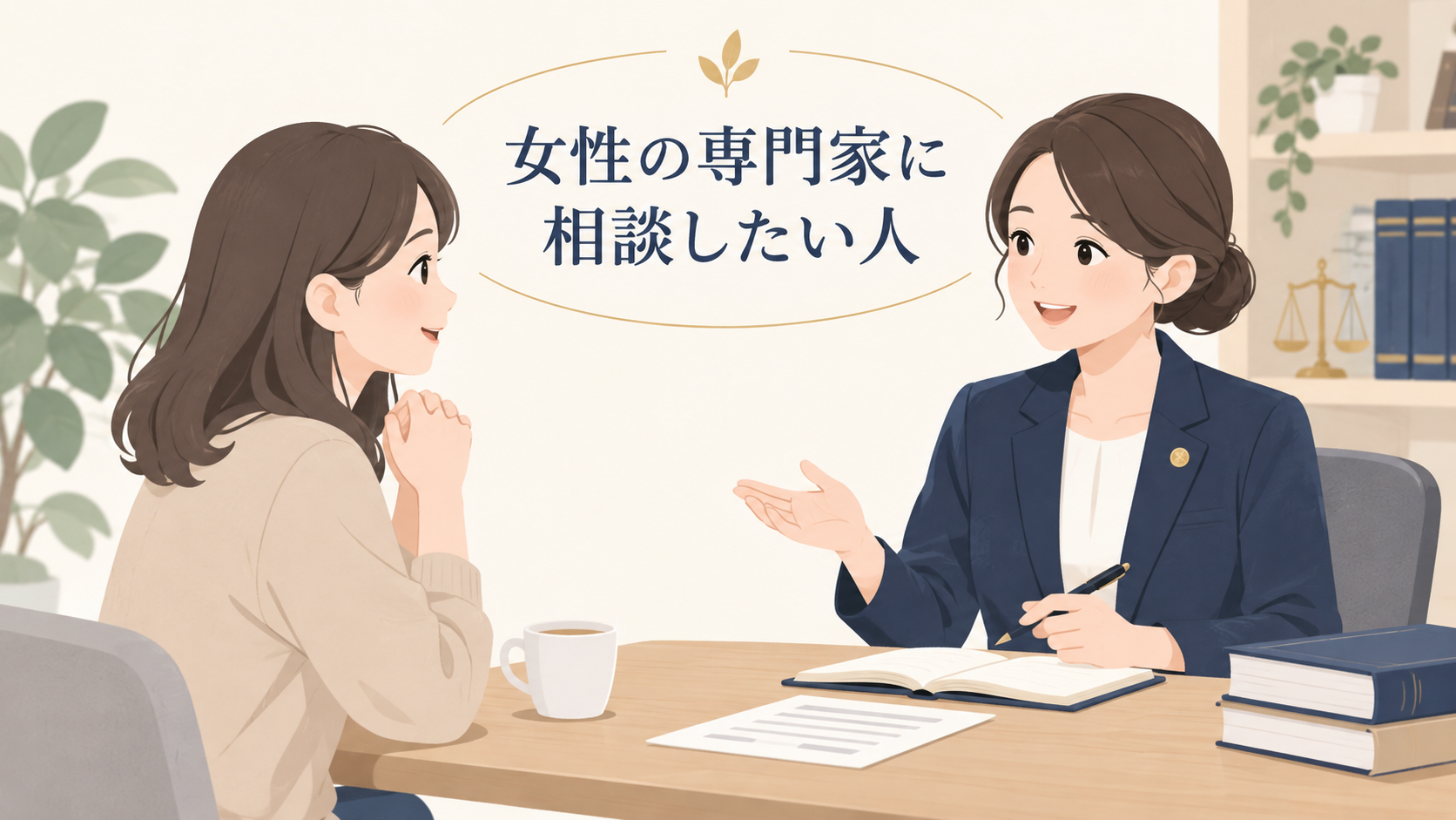 女性の司法書士に相談したい人