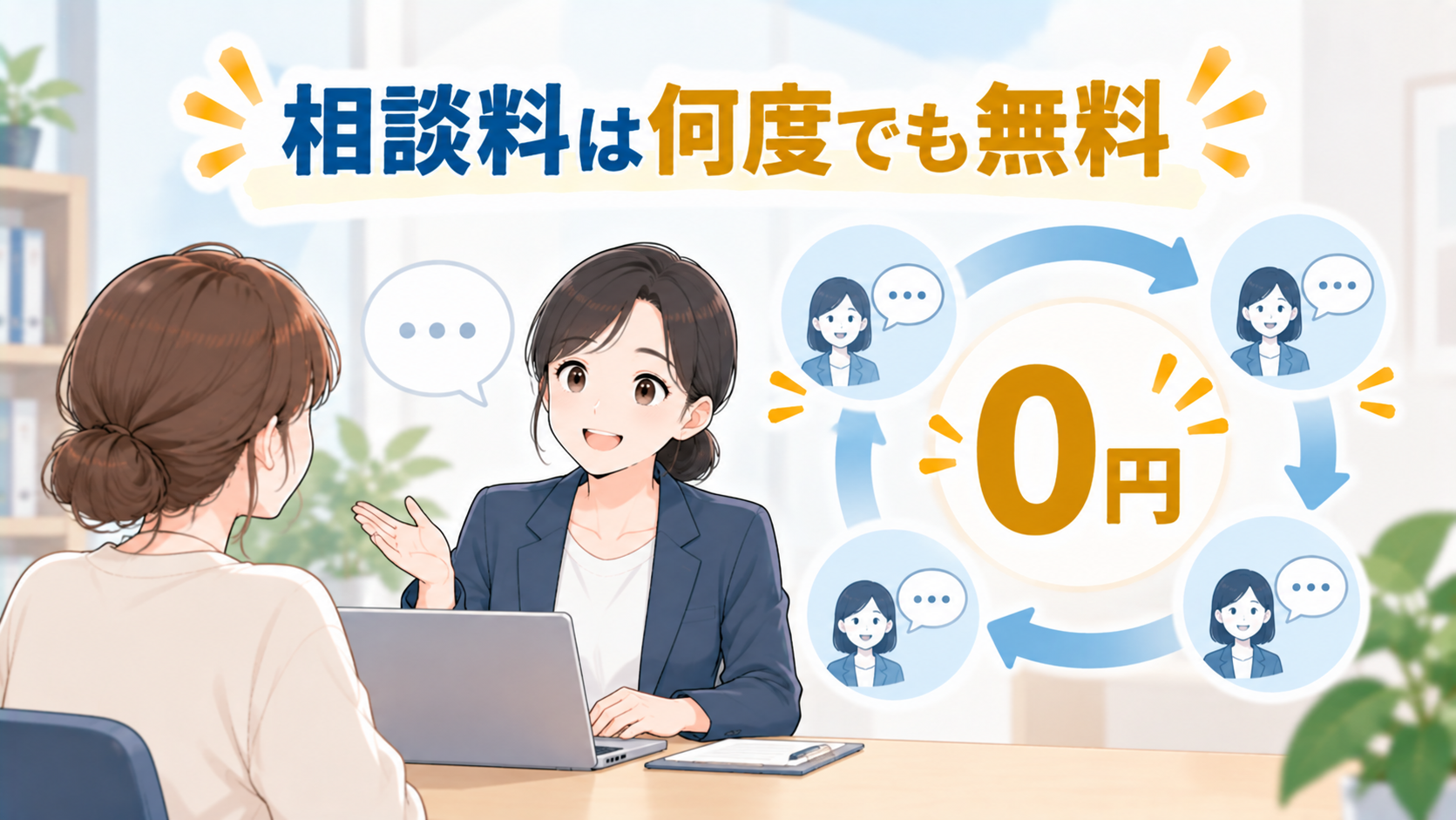 相談は本当に無料ですか？