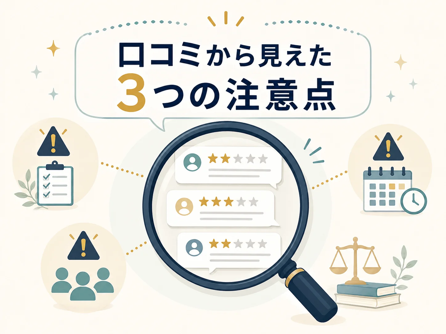 悪い評判・口コミなどから判明したひばり法律事務所のデメリット