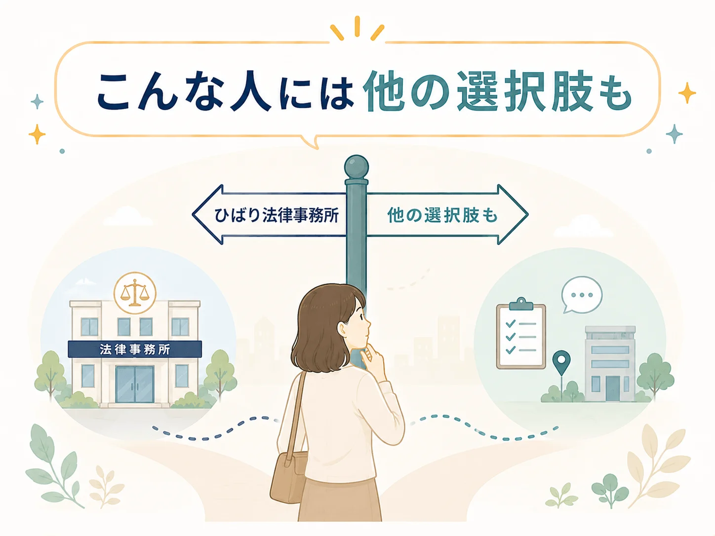 ひばり法律事務所をおすすめしない人