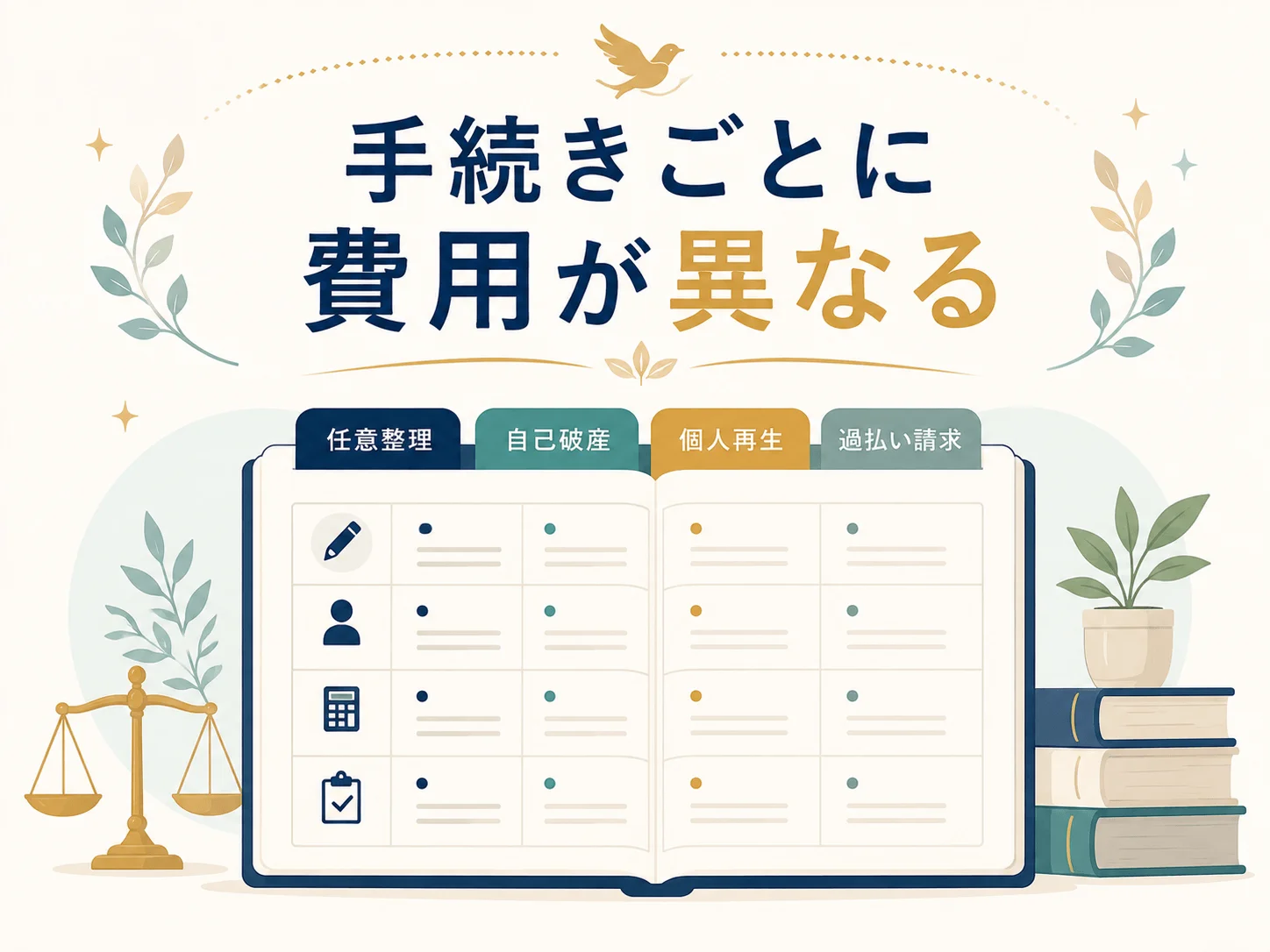 ひばり法律事務所の費用・料金