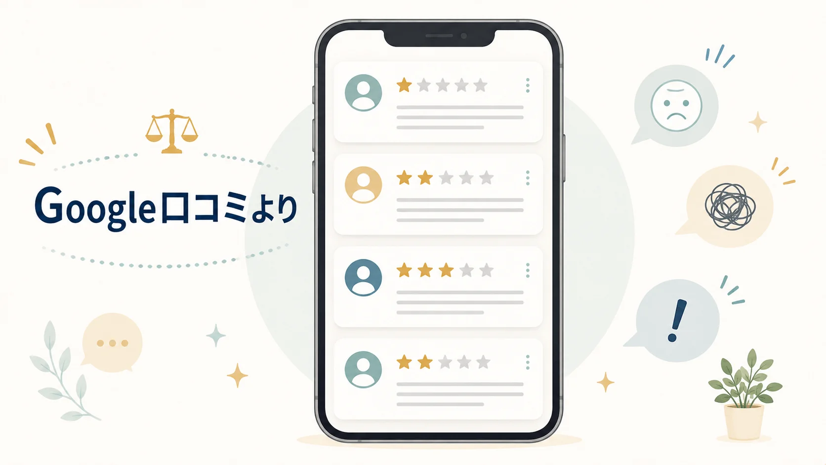 実際に寄せられている悪い評判・口コミ