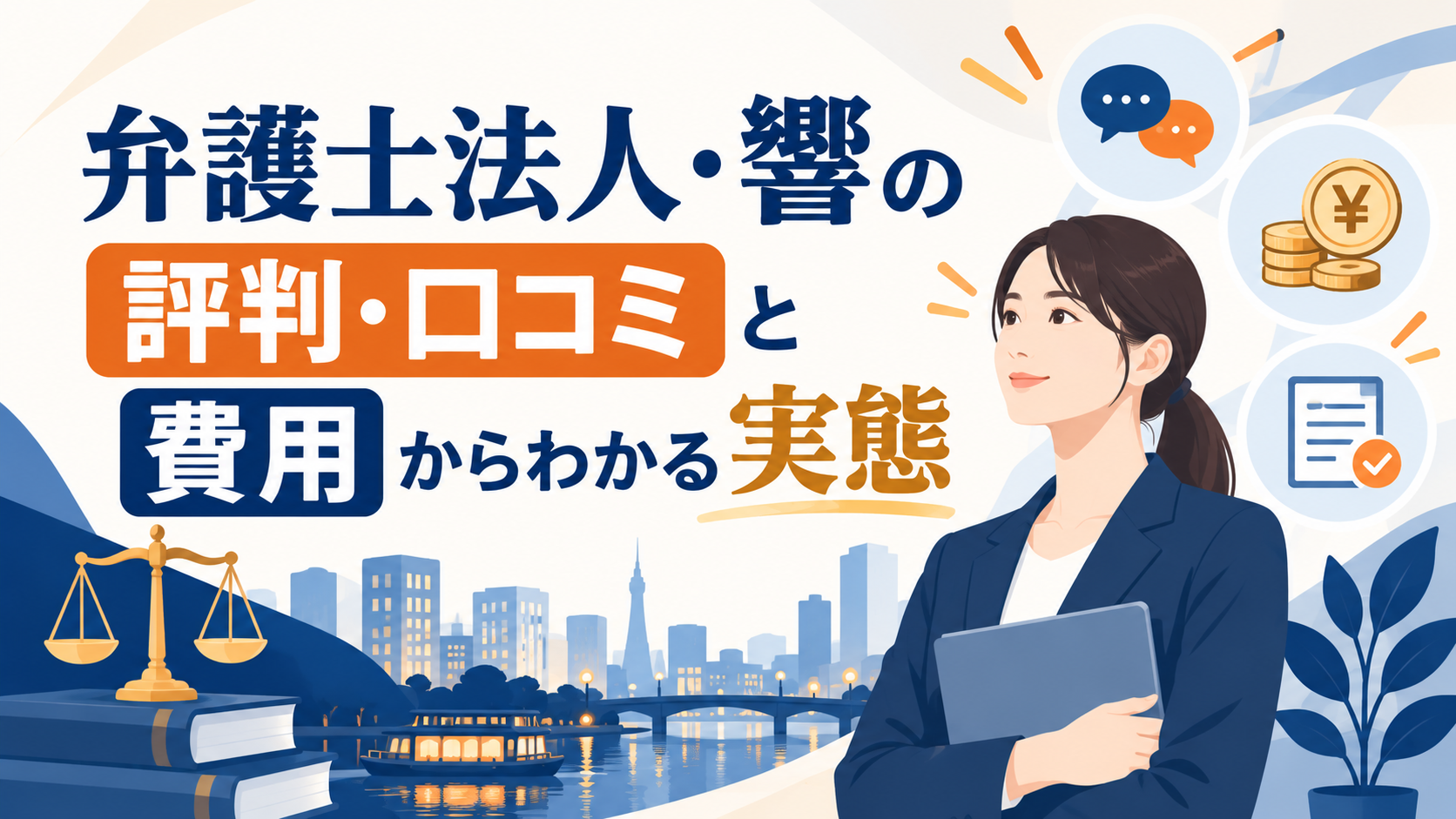 弁護士法人・響の評判・口コミと費用からわかる実態