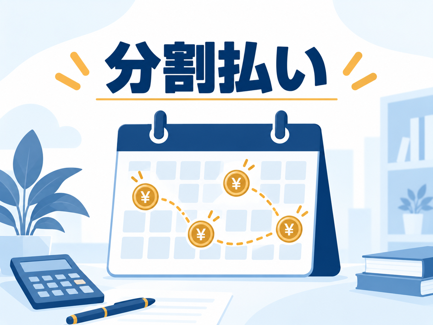 弁護士費用の分割払いに対応している