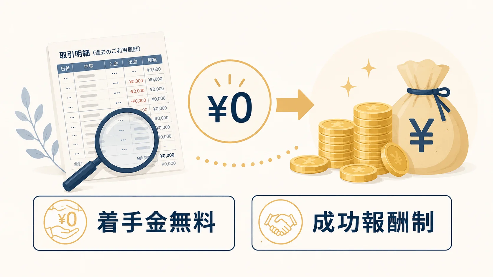 過払い金請求の成功報酬割合