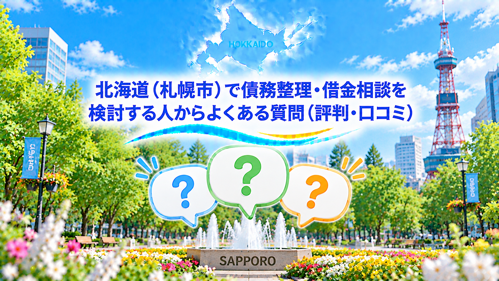 北海道（札幌市）で債務整理・借金相談を検討する人からよくある質問（評判・口コミ）
