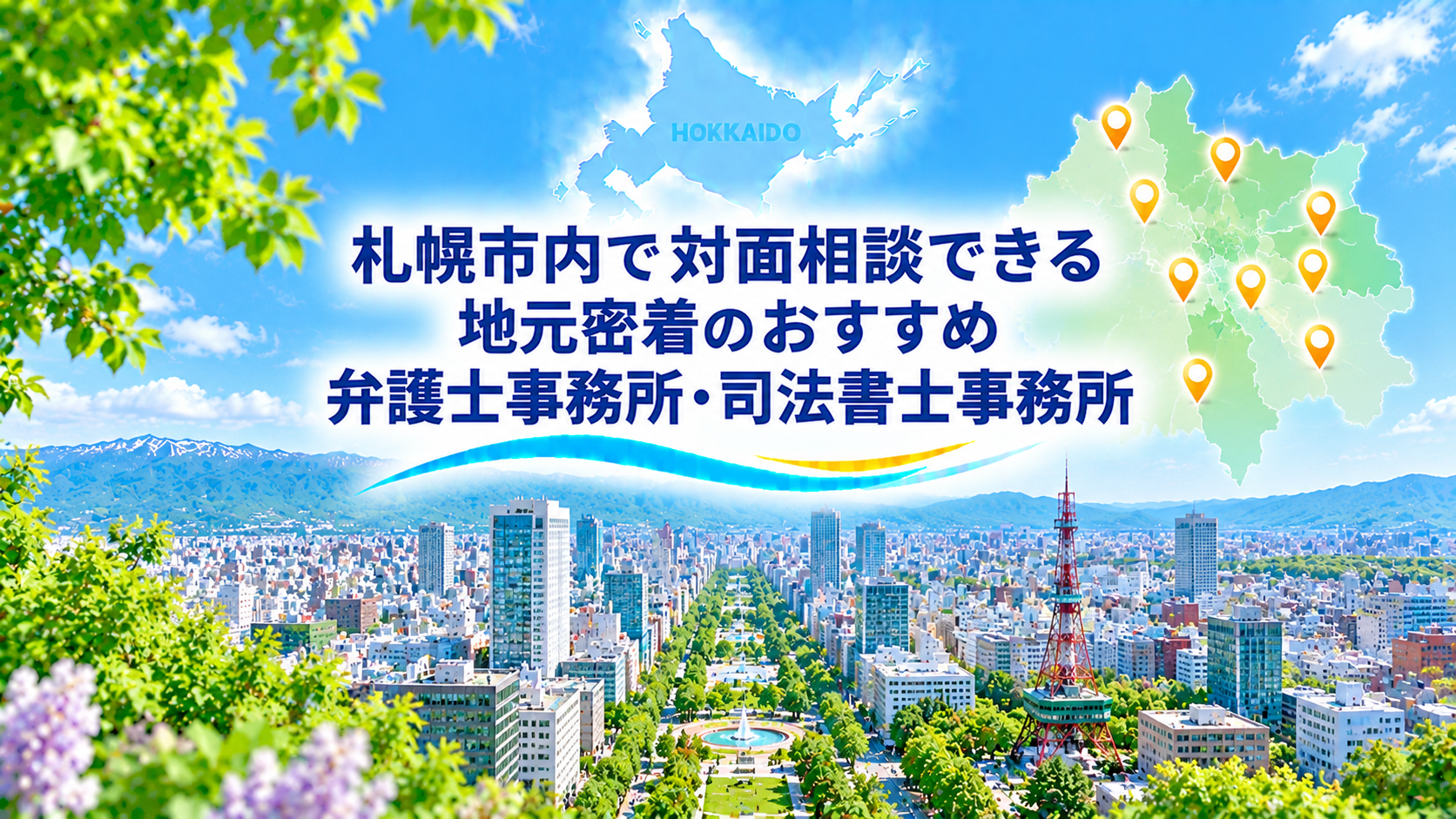 札幌市内で対面相談できる地元密着のおすすめ弁護士事務所・司法書士事務所