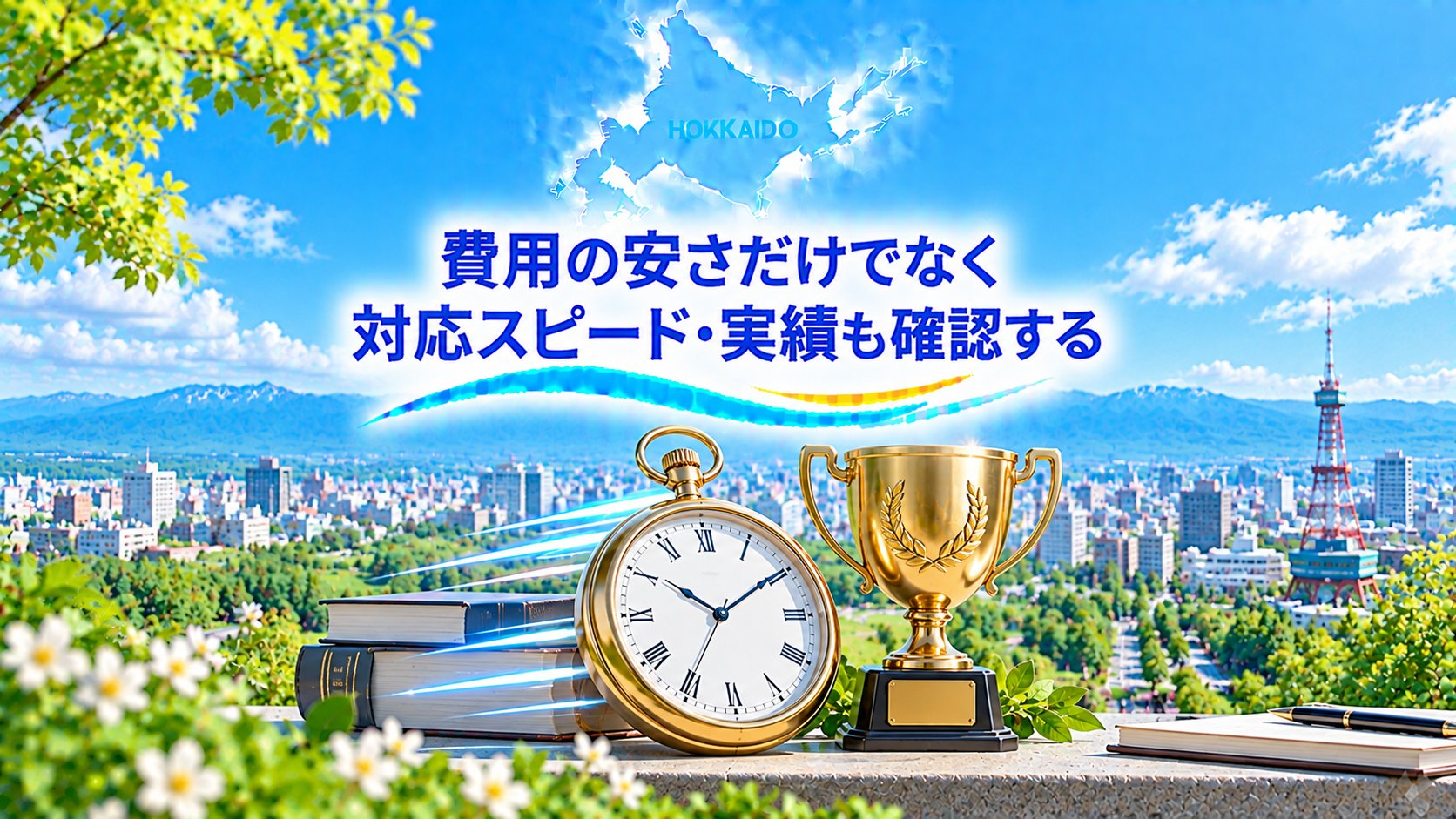 費用の安さだけでなく対応スピード・実績も確認する