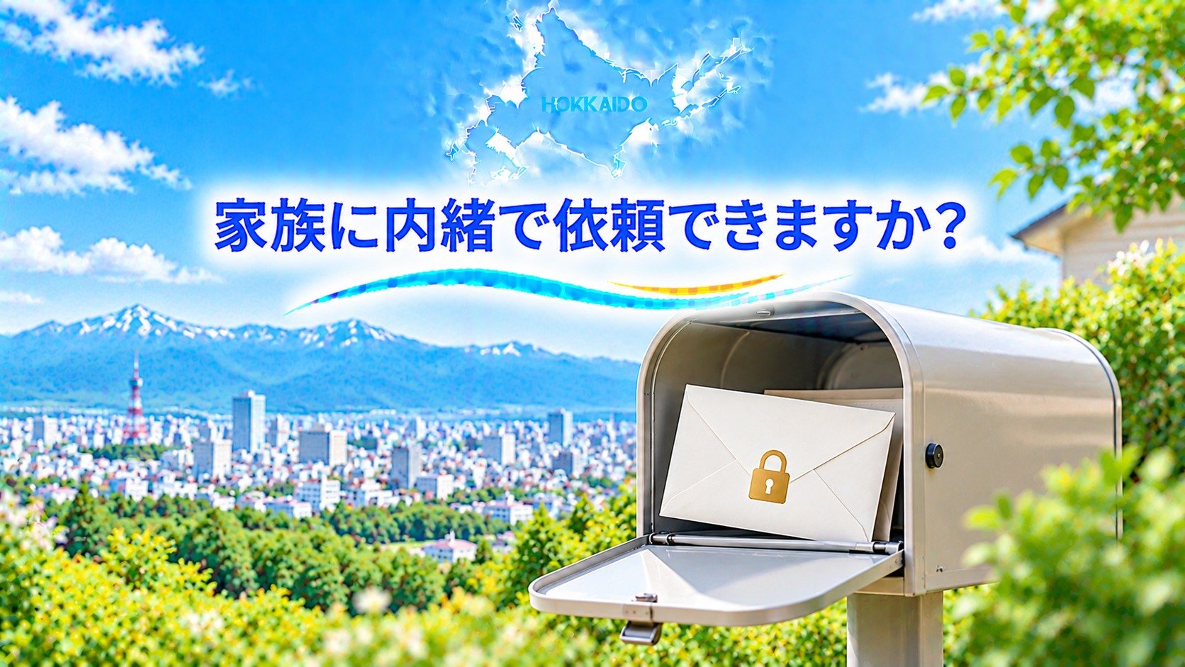 家族に内緒で依頼できますか？