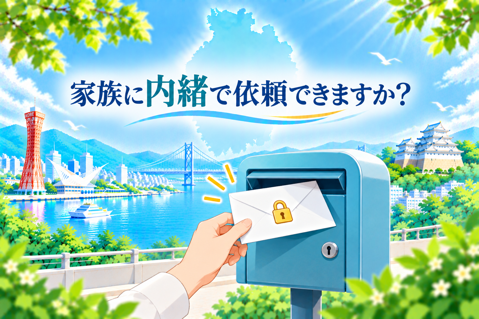 家族に内緒で依頼できますか？