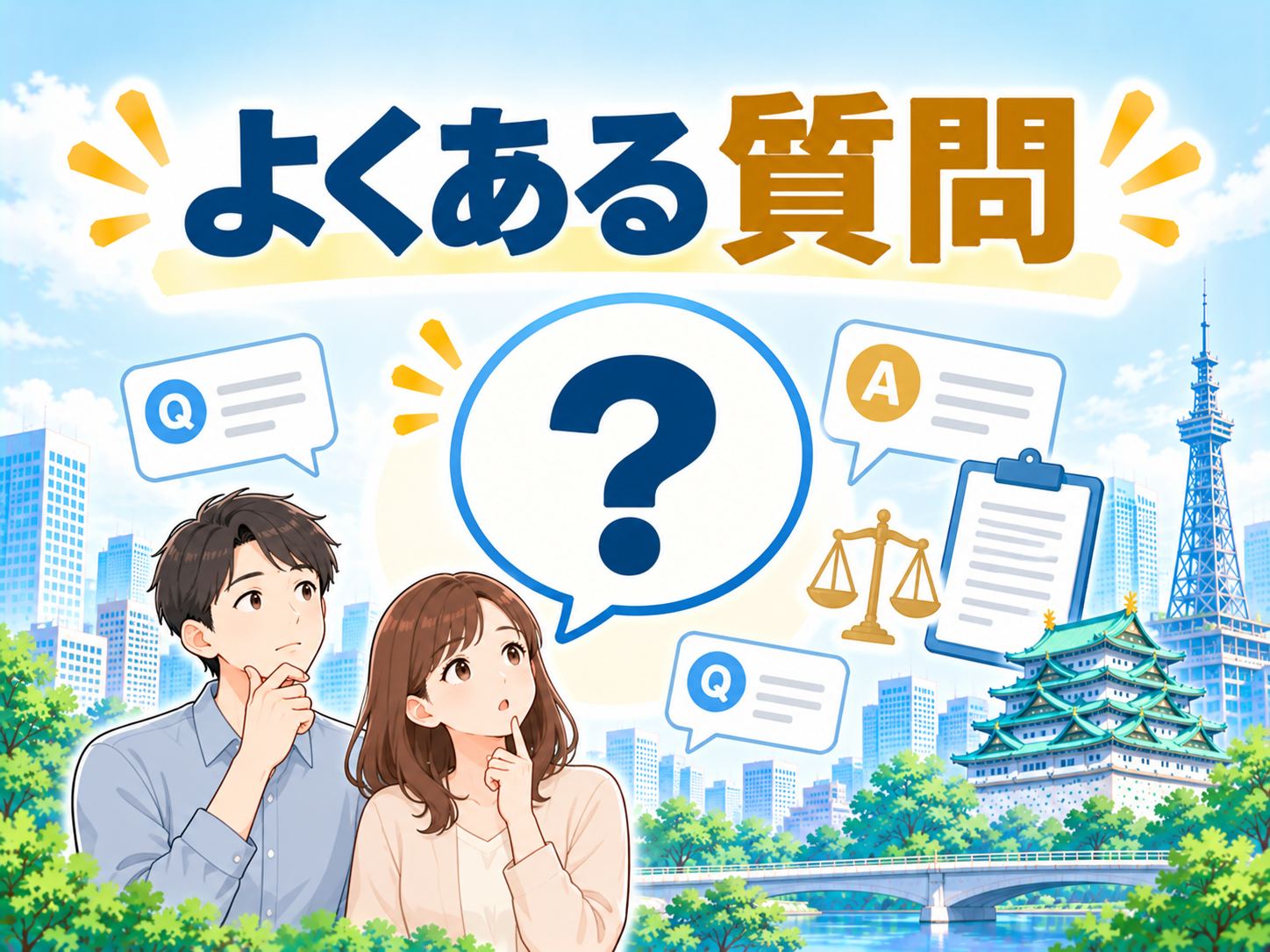 名古屋で債務整理を依頼する人からよくある質問（評判・口コミ）