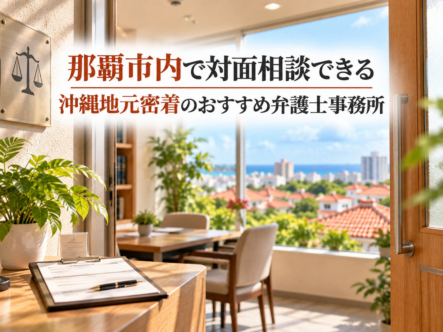 那覇市内で対面相談できる沖縄地元密着のおすすめ弁護士事務所