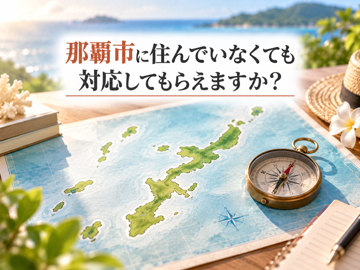 那覇市に住んでいなくても対応してもらえますか？