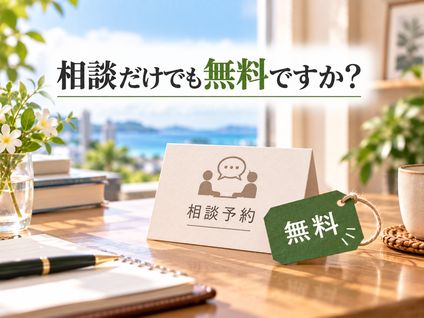 相談だけでも無料ですか？