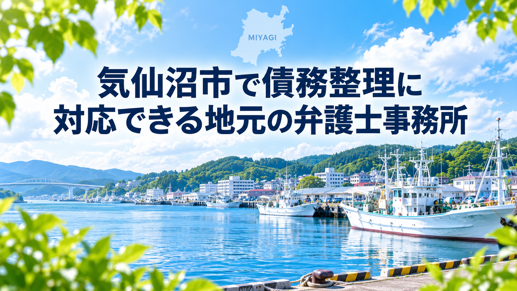 気仙沼市で債務整理に対応できる地元の弁護士事務所