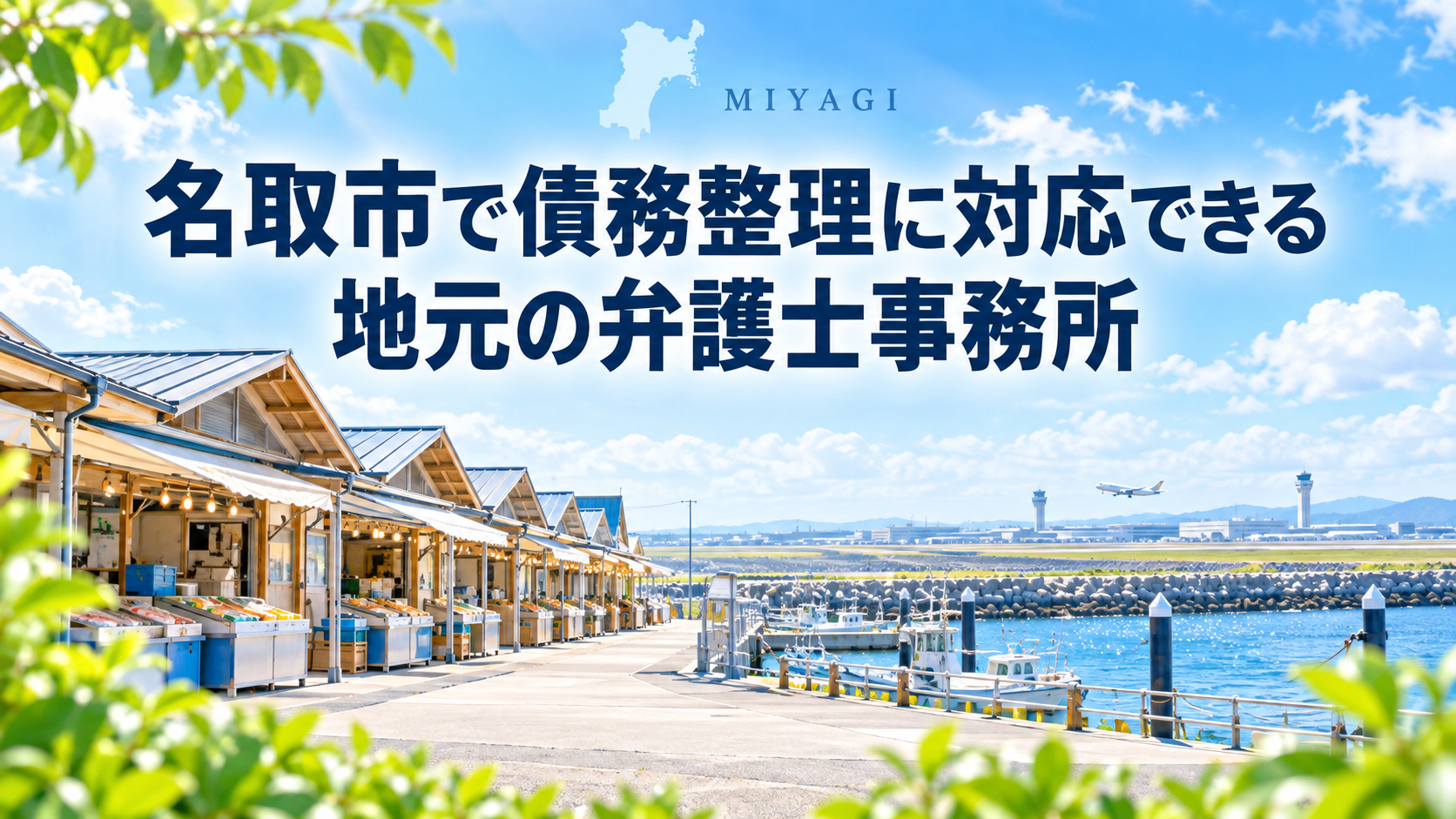 名取市で債務整理に対応できる地元の弁護士事務所