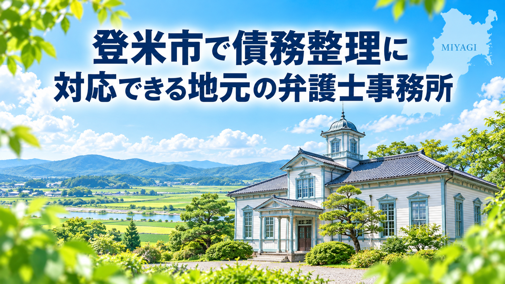 登米市で債務整理に対応できる地元の弁護士事務所