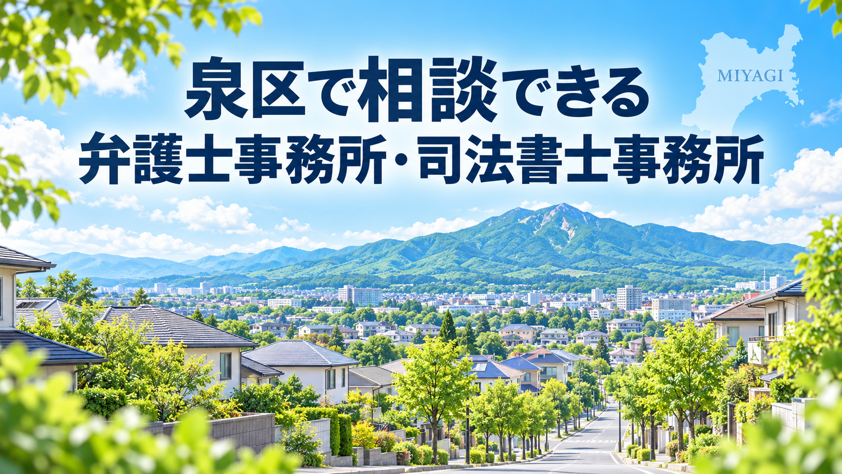 泉区で相談できる弁護士事務所・司法書士事務所