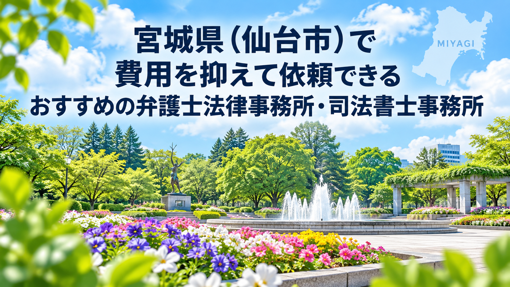 宮城県（仙台市）で費用を抑えて依頼できるおすすめの弁護士法律事務所・司法書士事務所