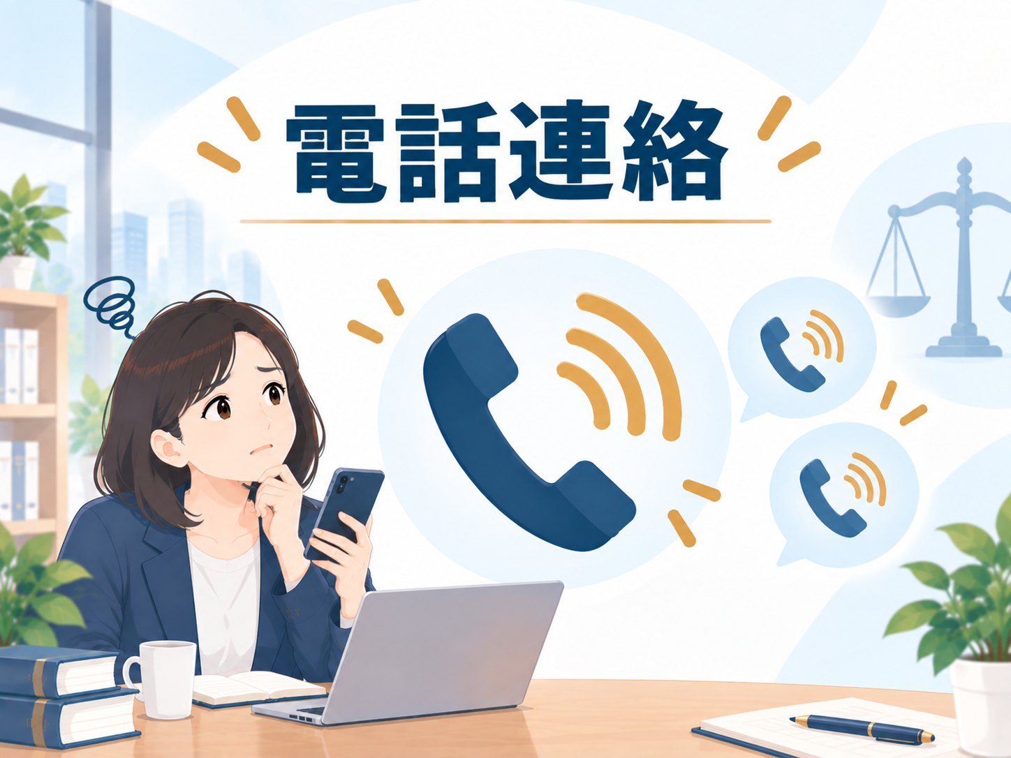 相談後、複数回の折り返し連絡が入ることがある