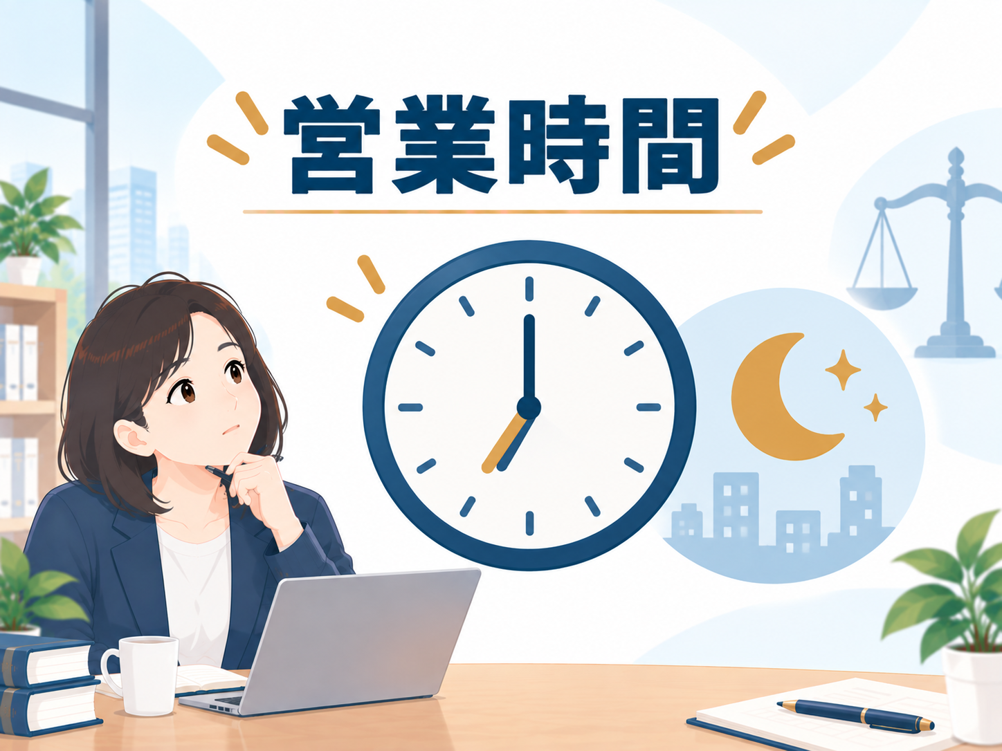 夜間の対応は19時までとなっている