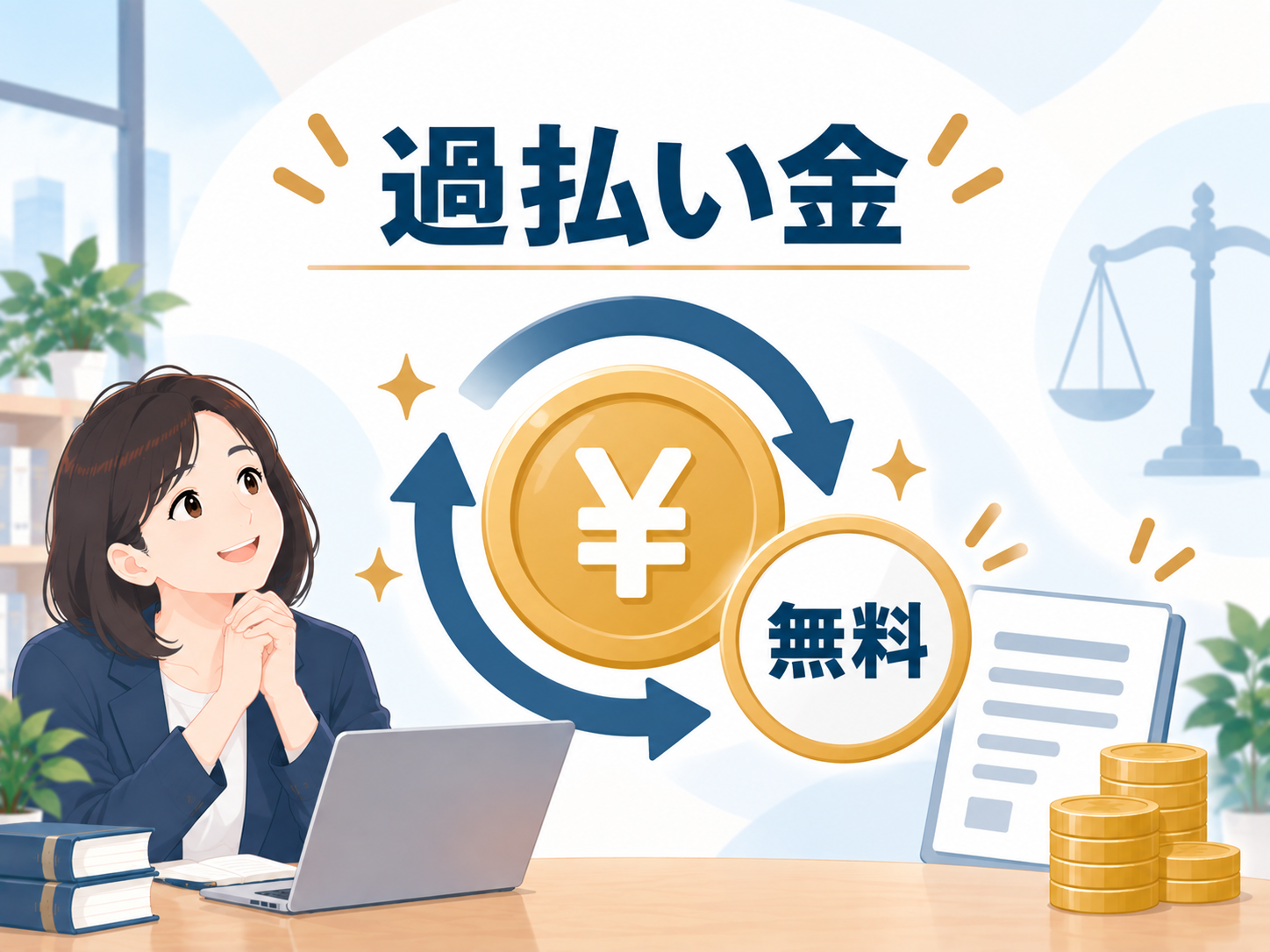 過払い金請求は着手金0円の完全成功報酬制