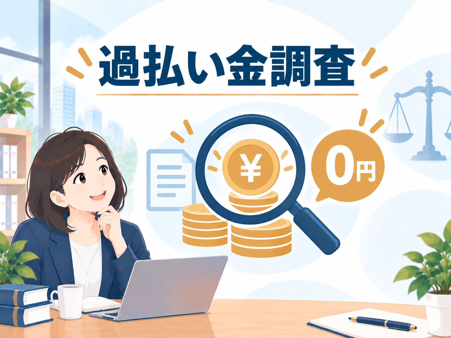 初期費用をかけずに過払い金の有無を調べたい人