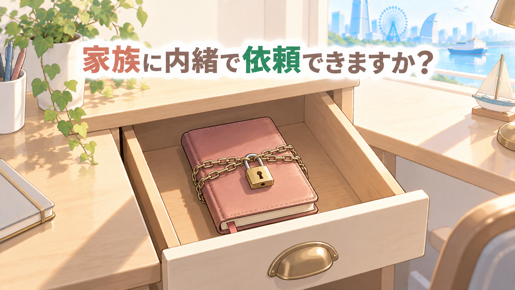 家族に内緒で依頼できますか？
